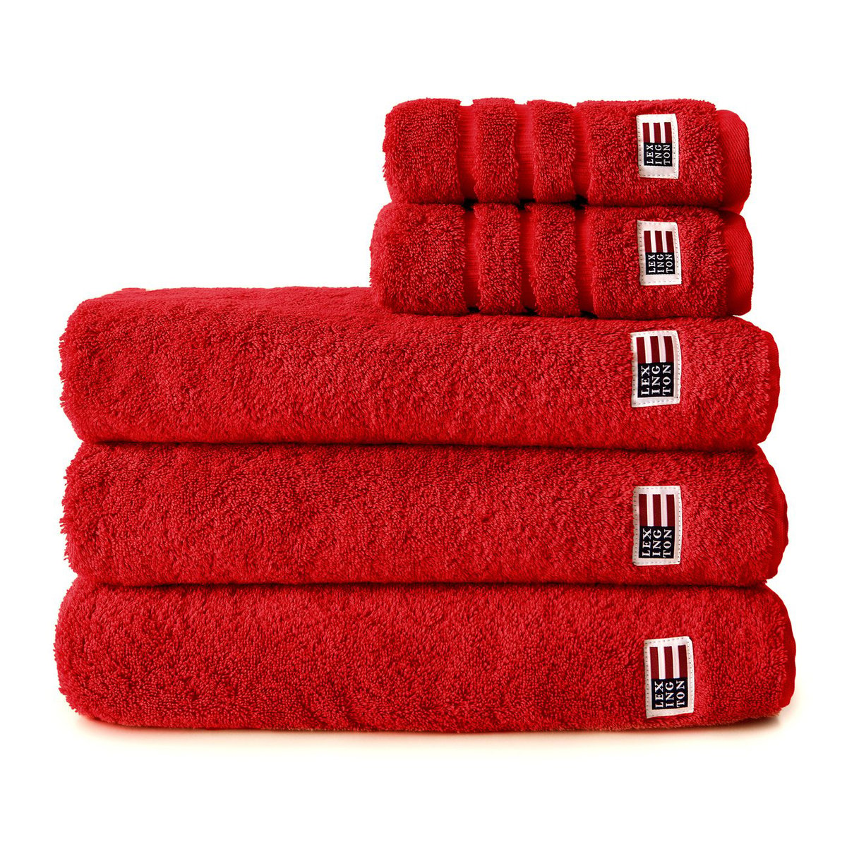 Lexington Icons Original bath towel 70x130 cm red