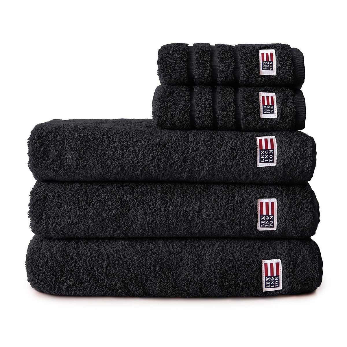 Lexington Icons Original bath towel 70x130 cm black