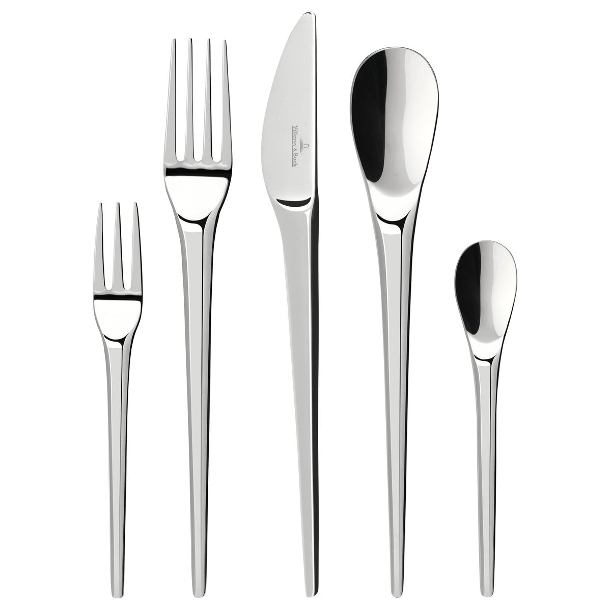 Villeroy & Boch NewMoon cutlery 30 pieces stainless steel