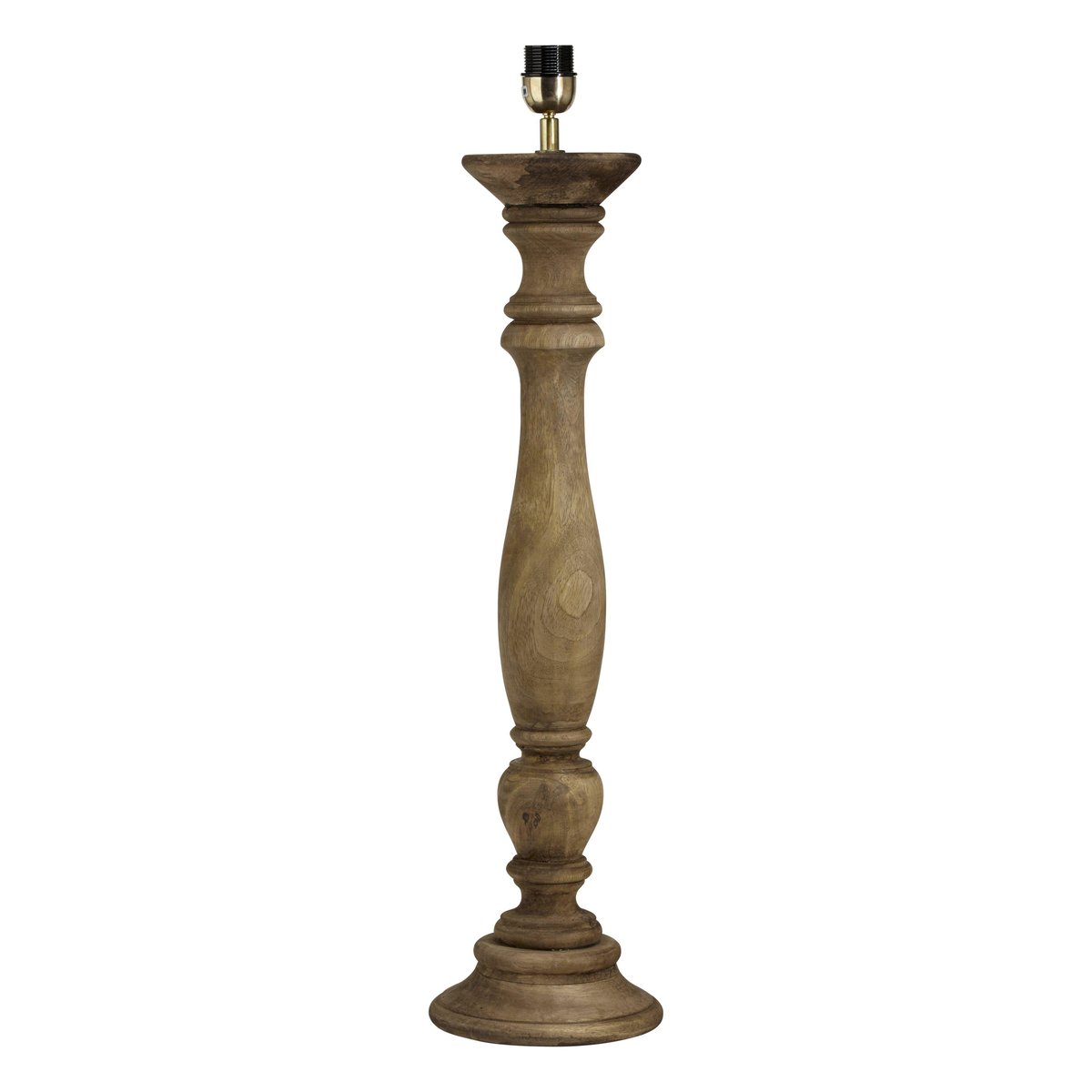 PR Home Lodge lampfot aged brown 63 cm