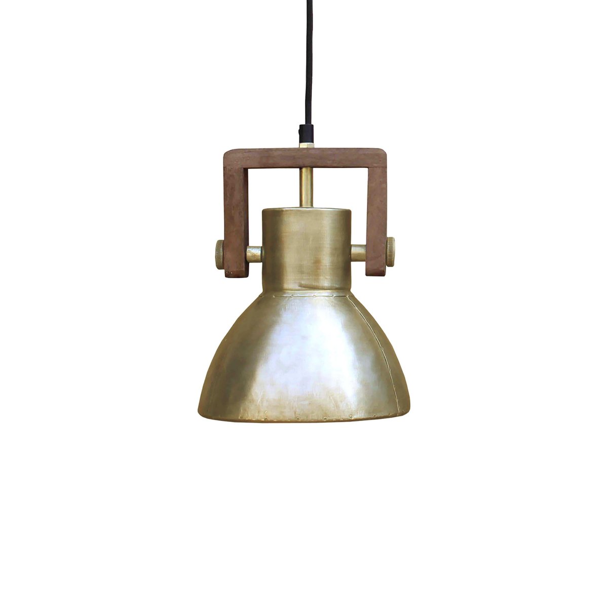 PR Home Ashby single ceiling lamp Ø19 cm pale gold