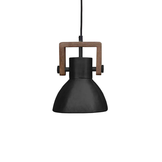 PR Home Ashby single ceiling lamp Ø19 cm black zink