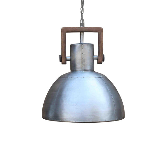 PR Home Ashby single ceiling lamp Ø39 cm pale silver