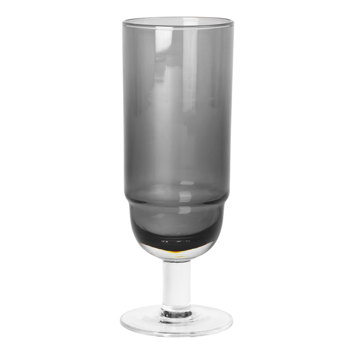 Broste Copenhagen Nordic Bistro champagneglas 20 cl Smoke-clear