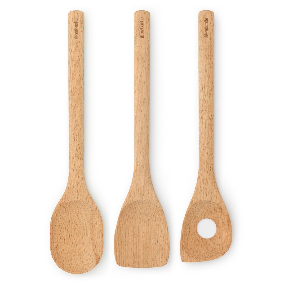 Brabantia Profile kitchen tools beech wood 3 pieces