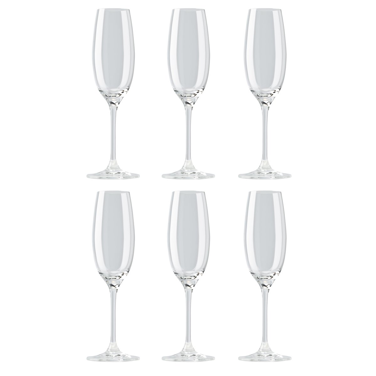 Rosenthal DiVino champagneglas 22 cl 6-pack Klar