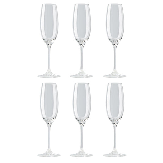 Rosenthal DiVino champagneglas 22 cl 6-pack Klar