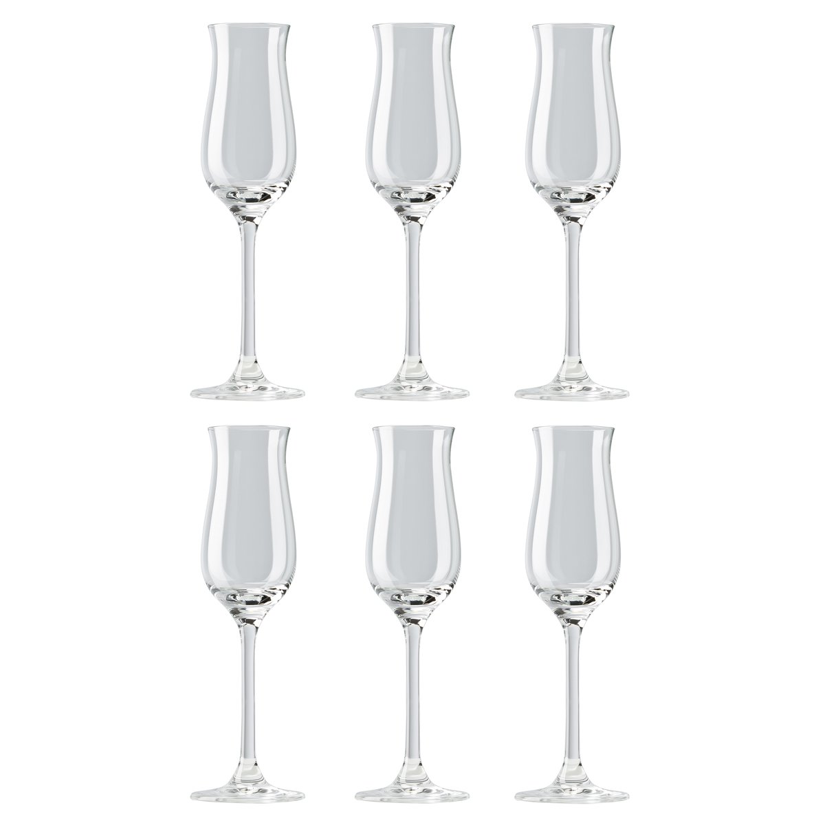 Rosenthal DiVino grappaglas 10 cl 6-pack Klar