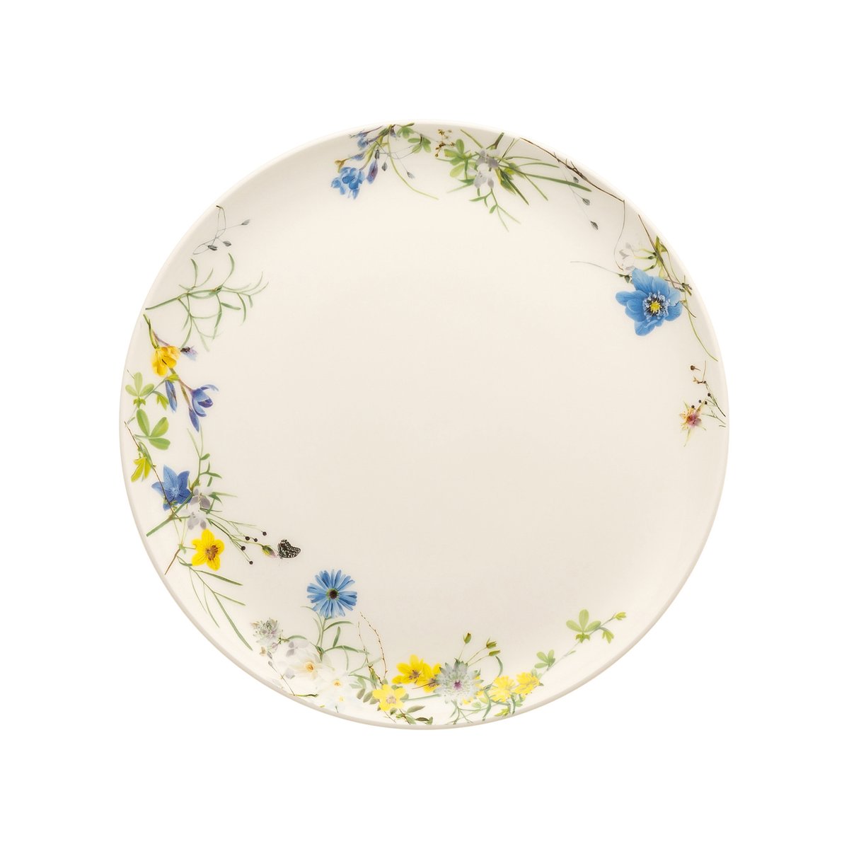 Rosenthal Brillance Fleurs des Alpes tallrik 21 cm Multi