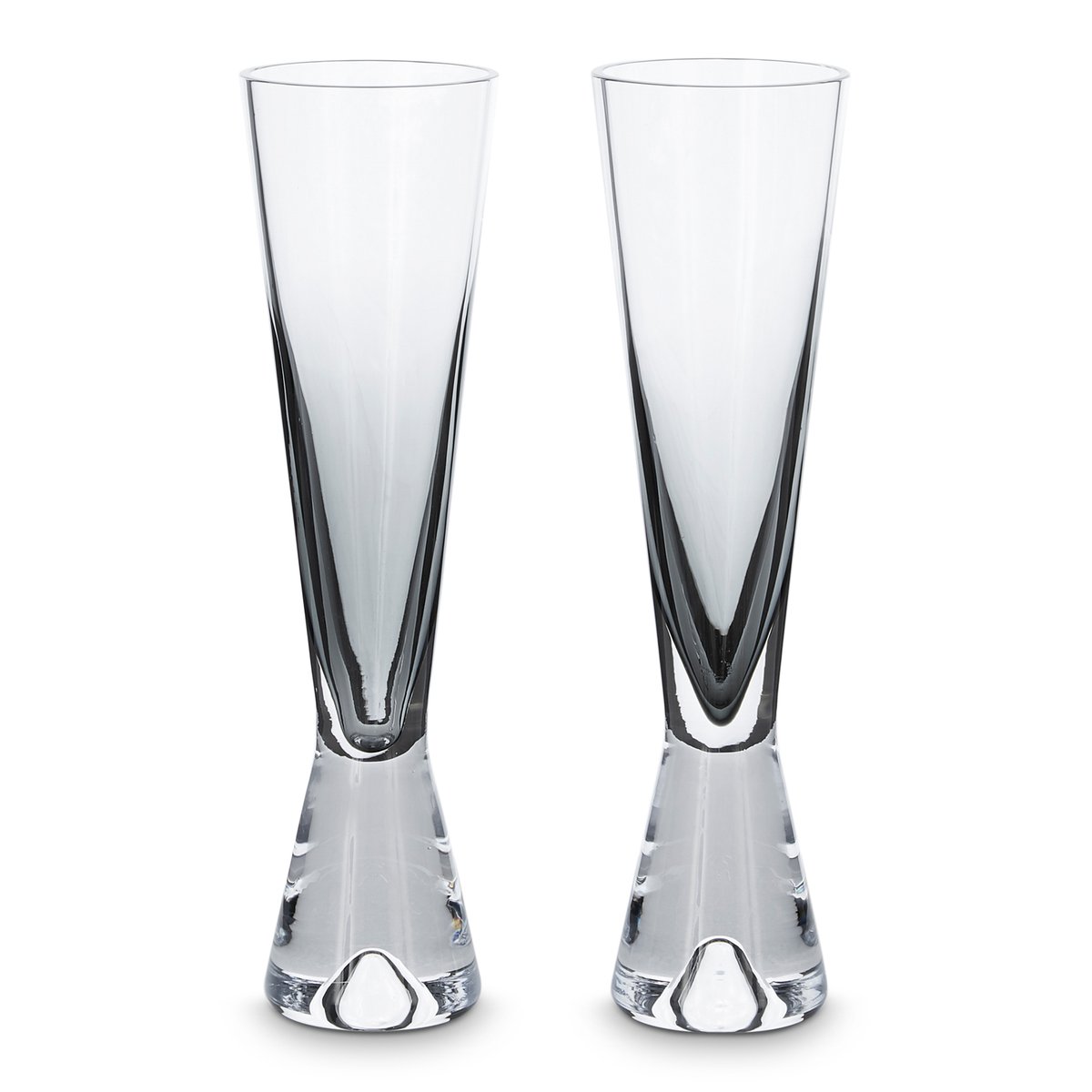 Tom Dixon Tank Champagnerglas 2er Pack Schwarz