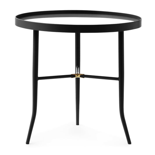 Normann Copenhagen Lug table Ø50 cm black