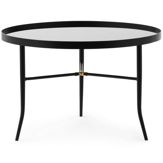 Normann Copenhagen Lug Beistelltisch Ø68 cm Schwarz