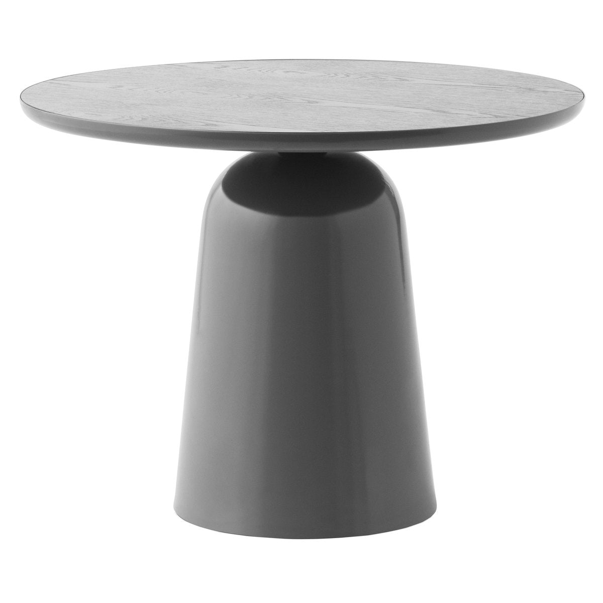 Normann Copenhagen Turn verstellbarer Tisch Ø55cm Grau