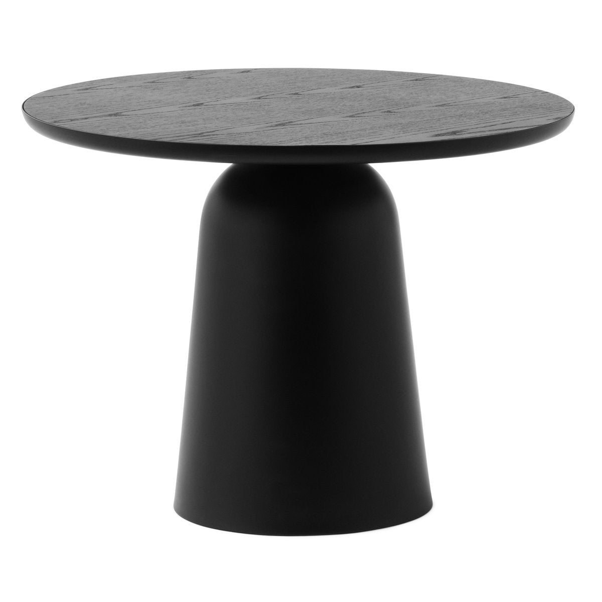 Normann Copenhagen Turn verstellbarer Tisch Ø55cm Schwarz