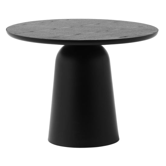 Normann Copenhagen Turn adjustable table Ø55 cm black