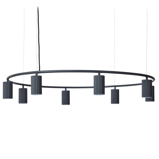 Pholc Donna Circle 100 ceiling lamp Black ink