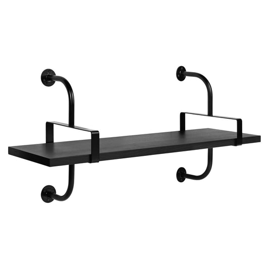 GUBI Démon shelf 1 shelf 95 cm black stained ash