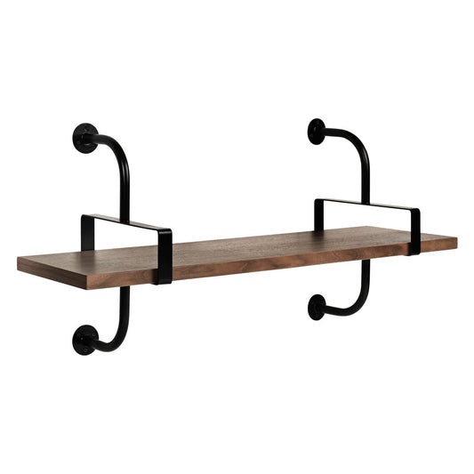 GUBI Démon hylla 1 hyllplan 95 cm Walnut