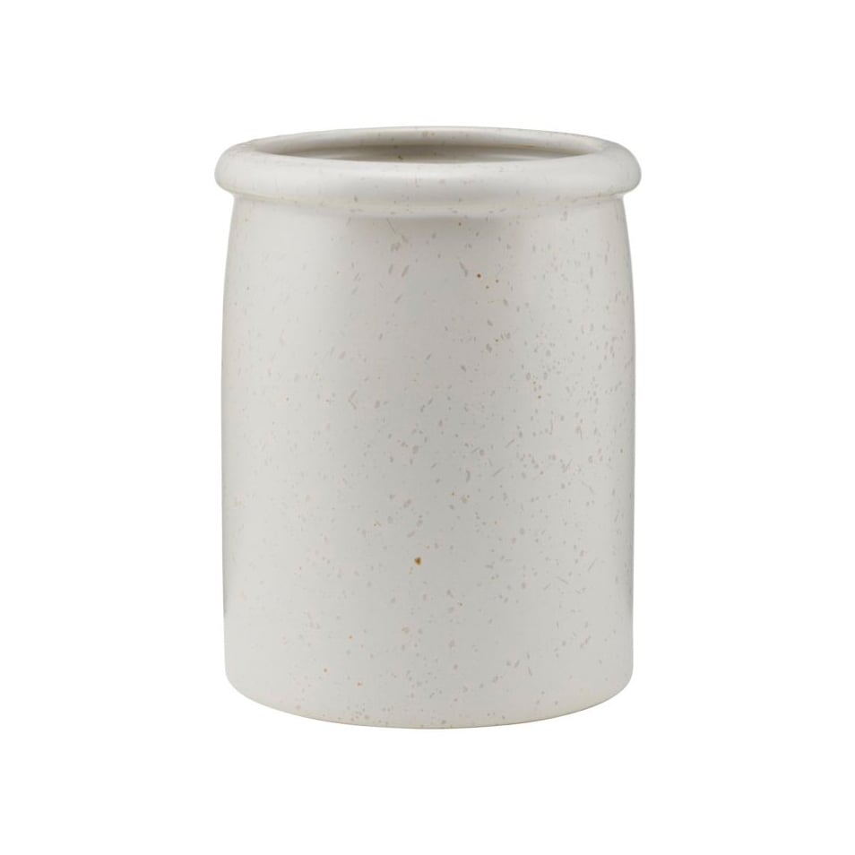 House Doctor Pion flower pot Ø11.5 cm grey-white