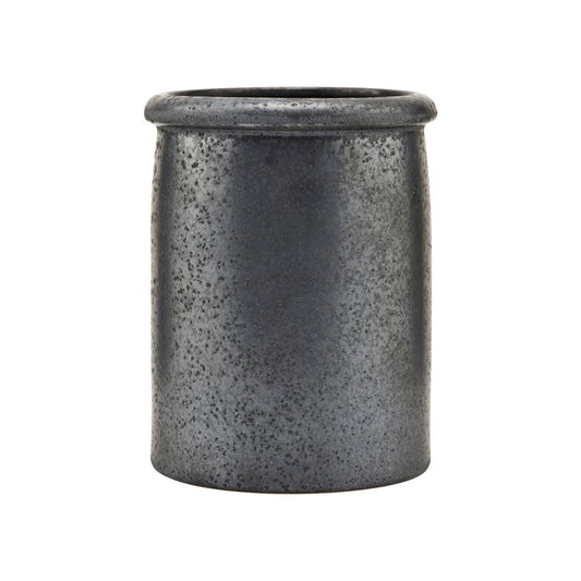 House Doctor Pion flower pot Ø11.5 cm black-brown