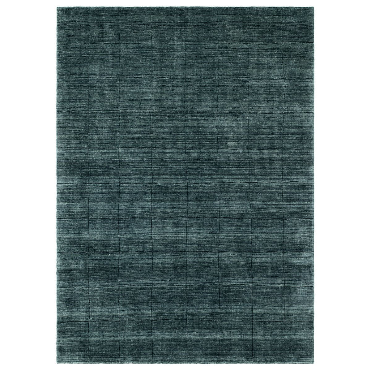 Chhatwal & Jonsson Nari Wollteppich 250 x 350cm Blue melange