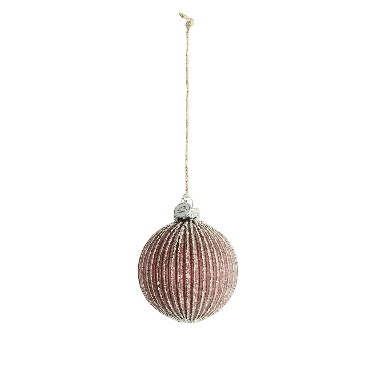 Lene Bjerre Norille Weihnachtskugel Ø8cm Pomegranate-light gold