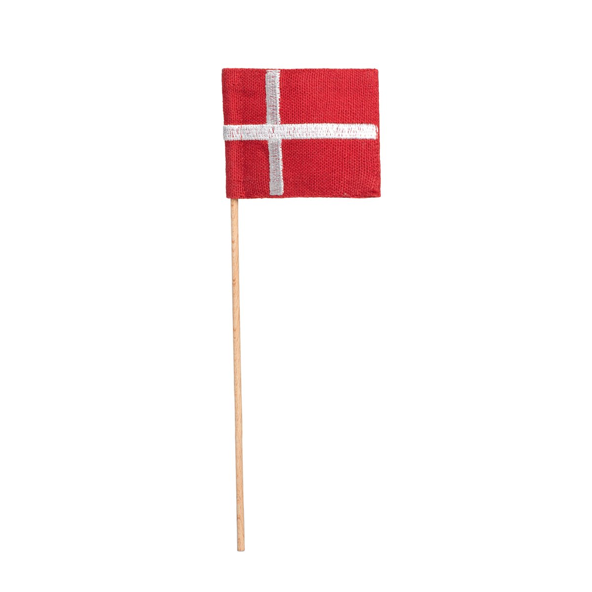 Kay Bojesen Denmark Kay Bojesen textilflagga till fanbärare mini Röd-vit