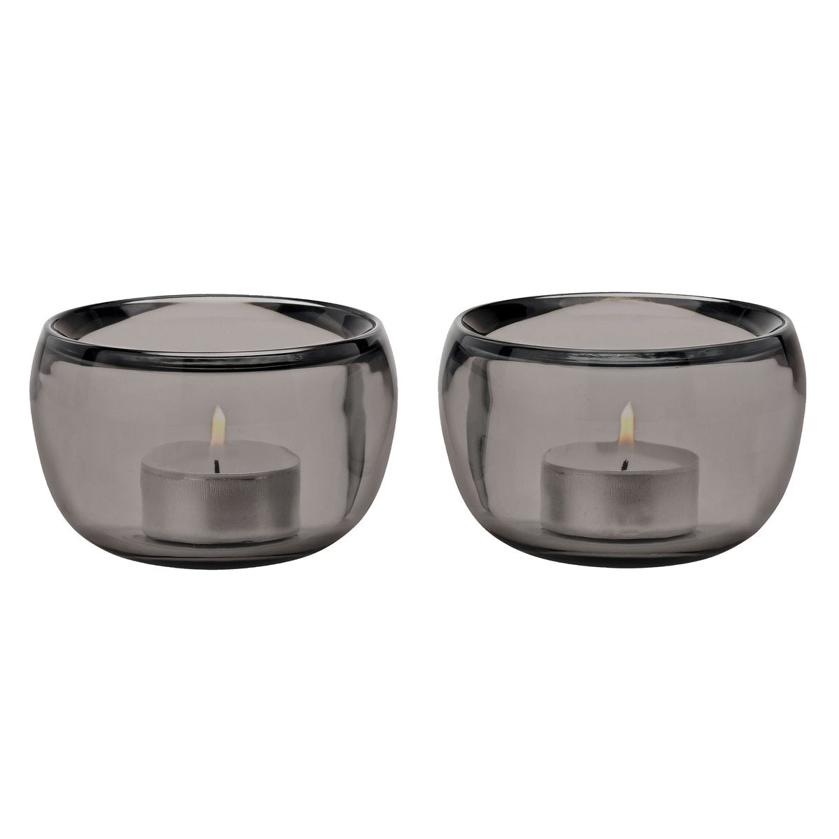 Stelton Ora lantern 2-pack smoke