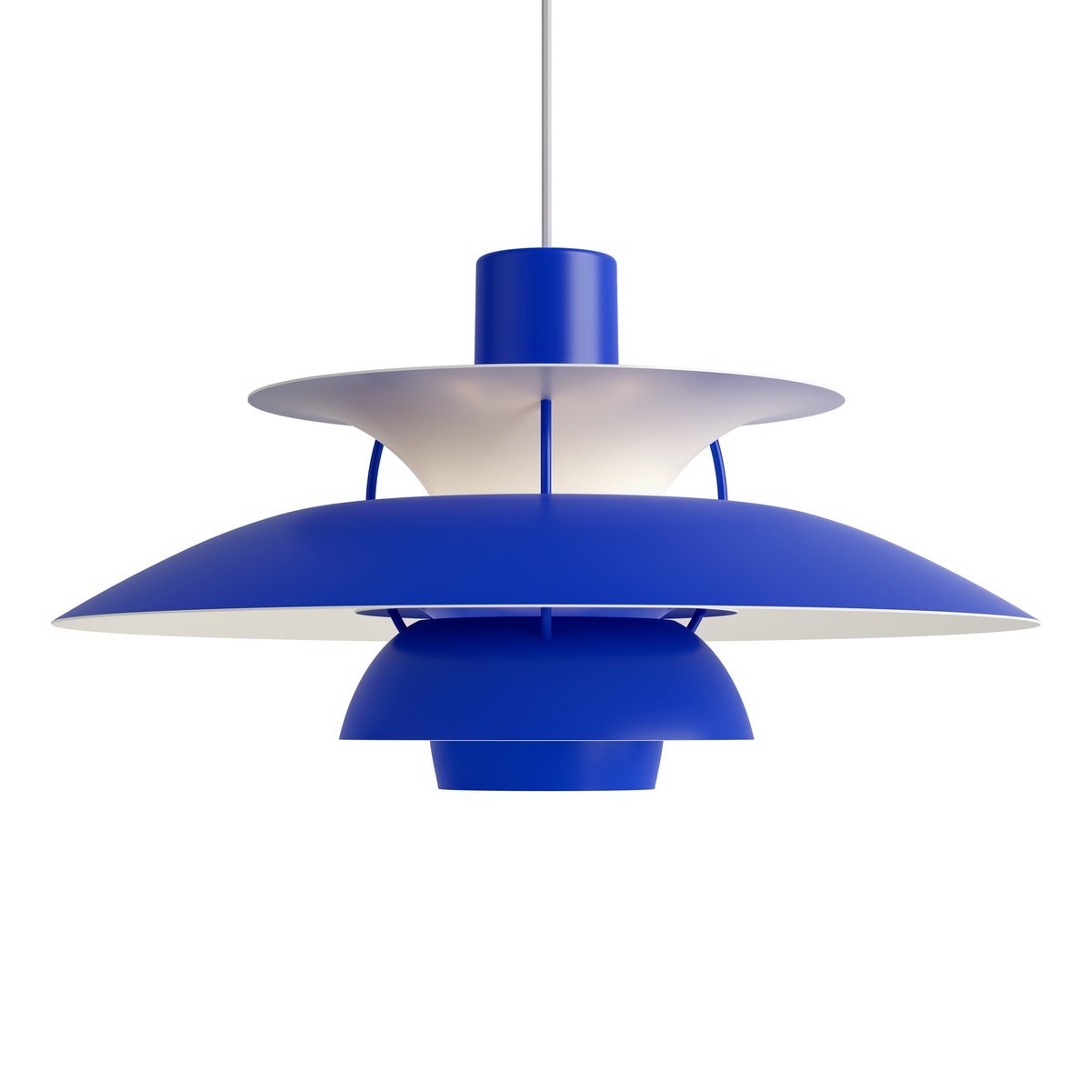 Louis Poulsen PH 5 pendant lamp monochrome Blue