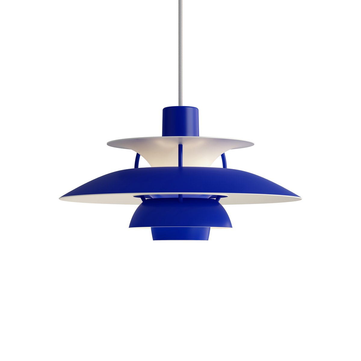 Louis Poulsen PH 5 MINI pendant lamp monochrome Blue