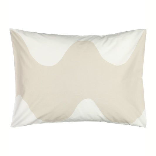 Marimekko Lokki pillowcase 50x60 cm beige-white