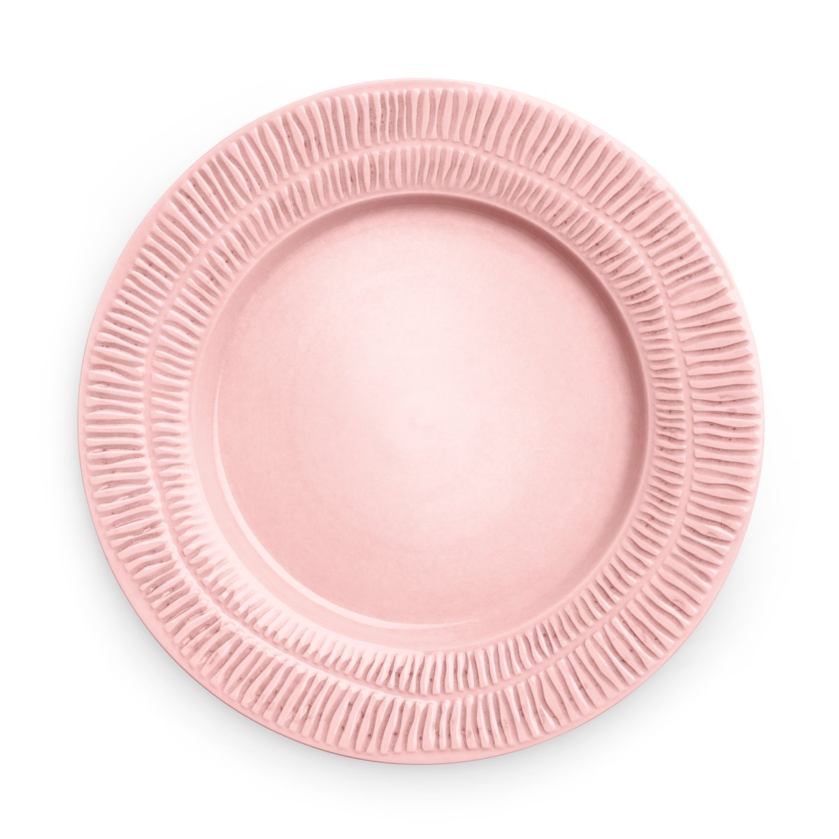 Mateus Stripes plate Ø28 cm light pink