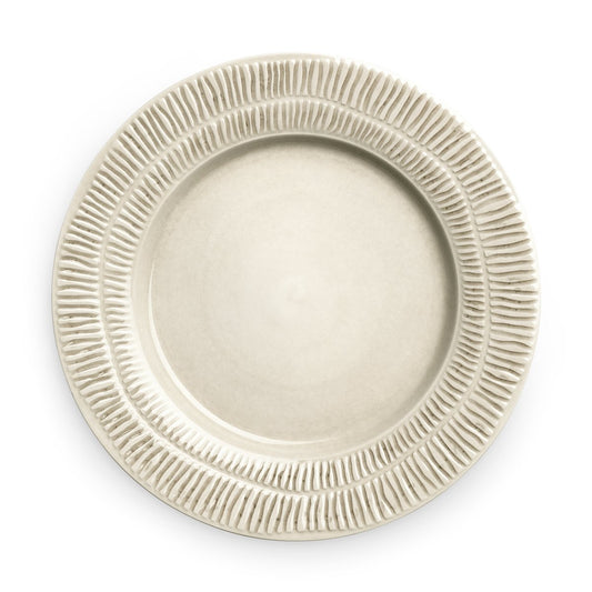 Mateus Stripes plate Ø28 cm sand