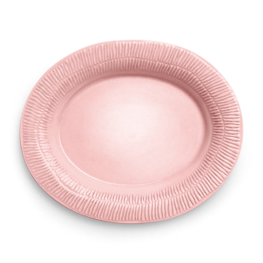 Mateus Stripes platter 30x35 cm light pink