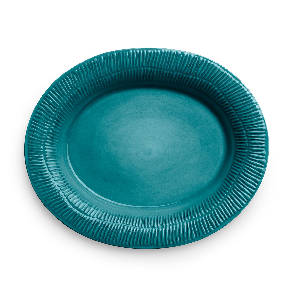 Mateus Stripes platter 30x35 cm ocean