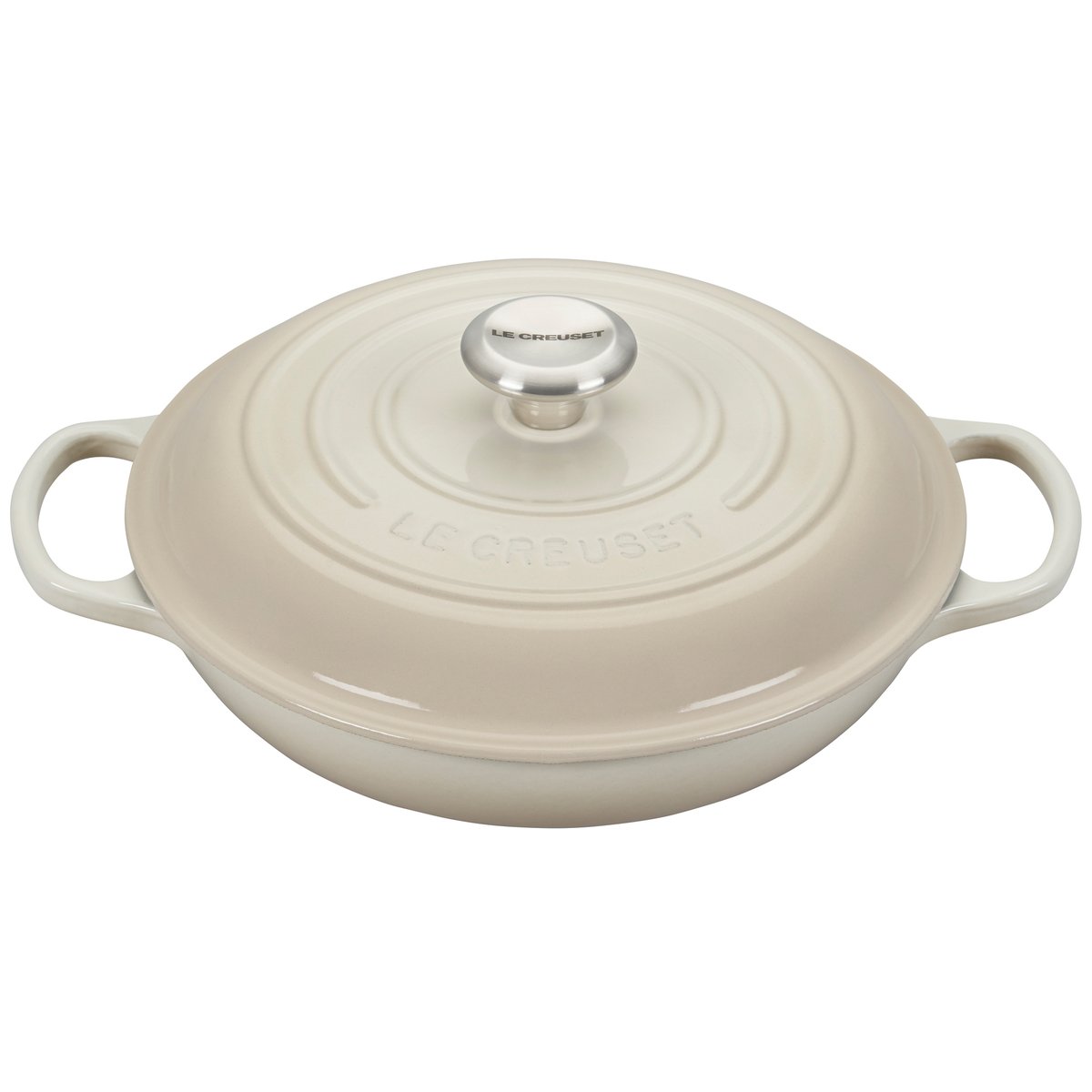 Le Creuset Le Creuset shallow casserole 3.5 l Meringue