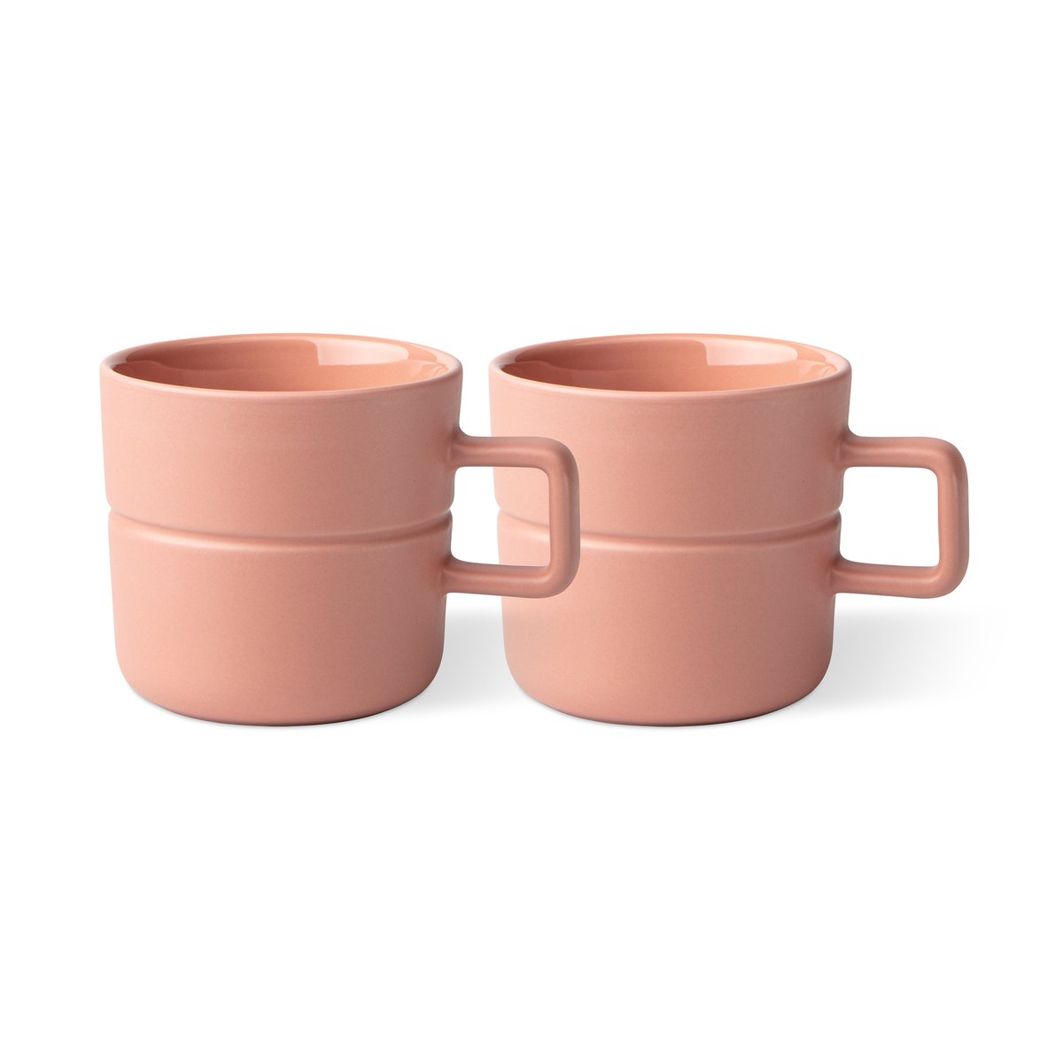 NJRD Lines mugg 30 cl 2-pack Rosa