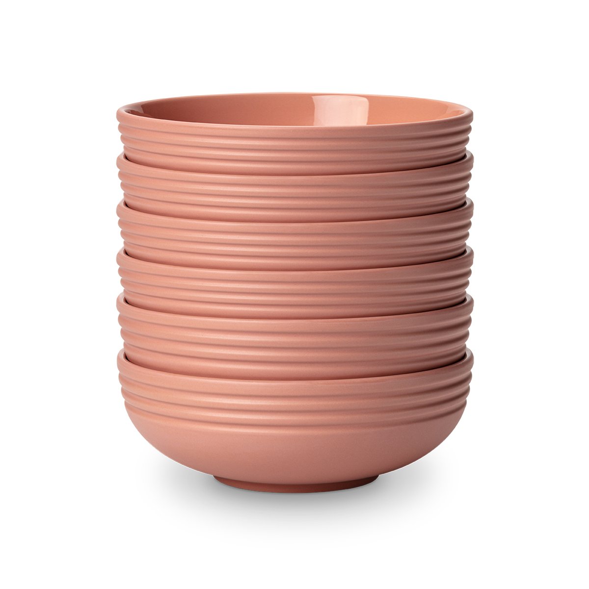 NJRD Lines Schale Ø16cm 6er Pack Rosa