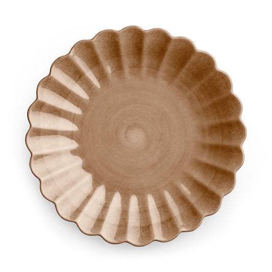 Mateus Oyster tallrik 20 cm Cinnamon