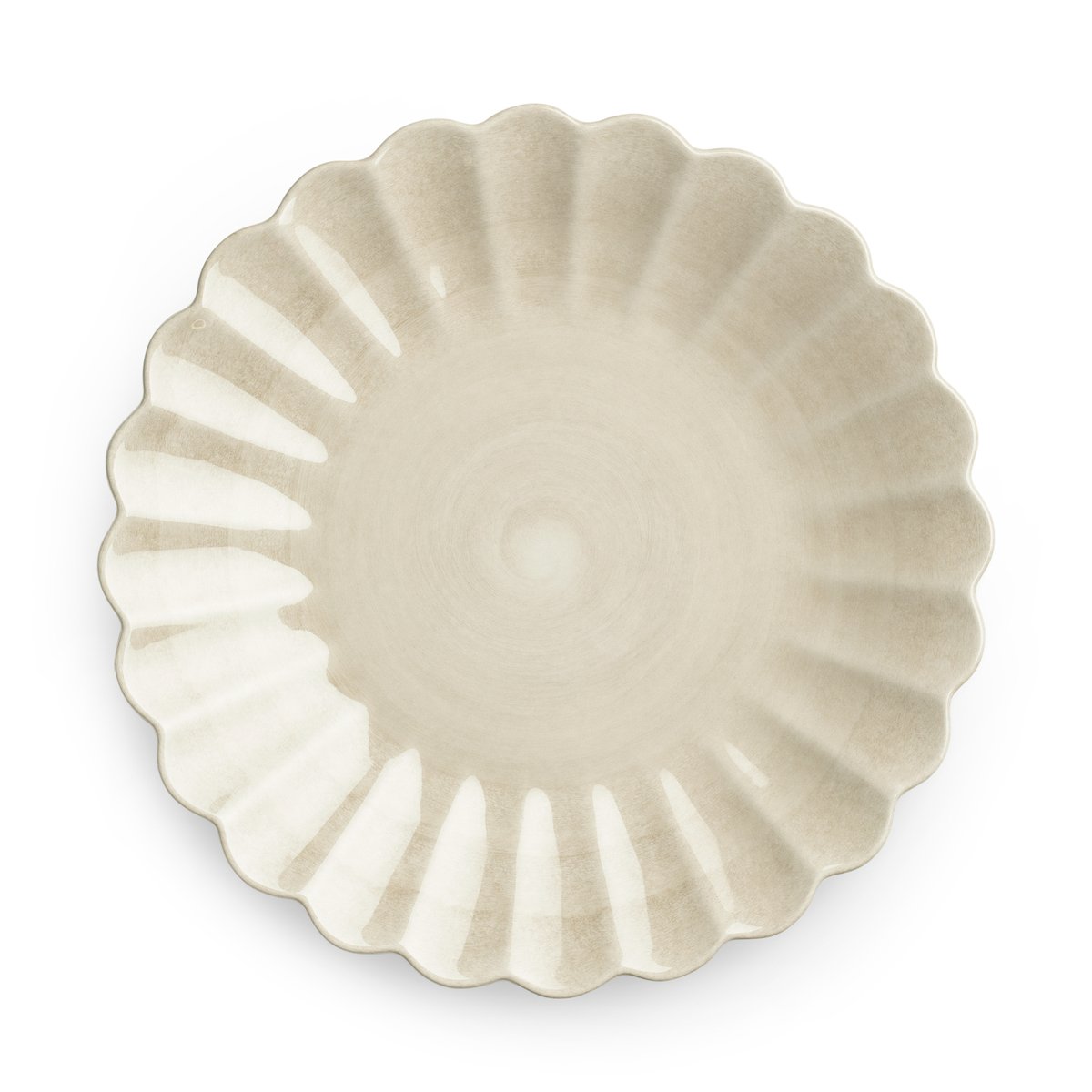 Mateus Oyster plate 20 cm sand