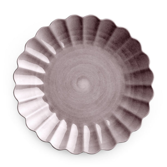 Mateus Oyster plate 28 cm plum