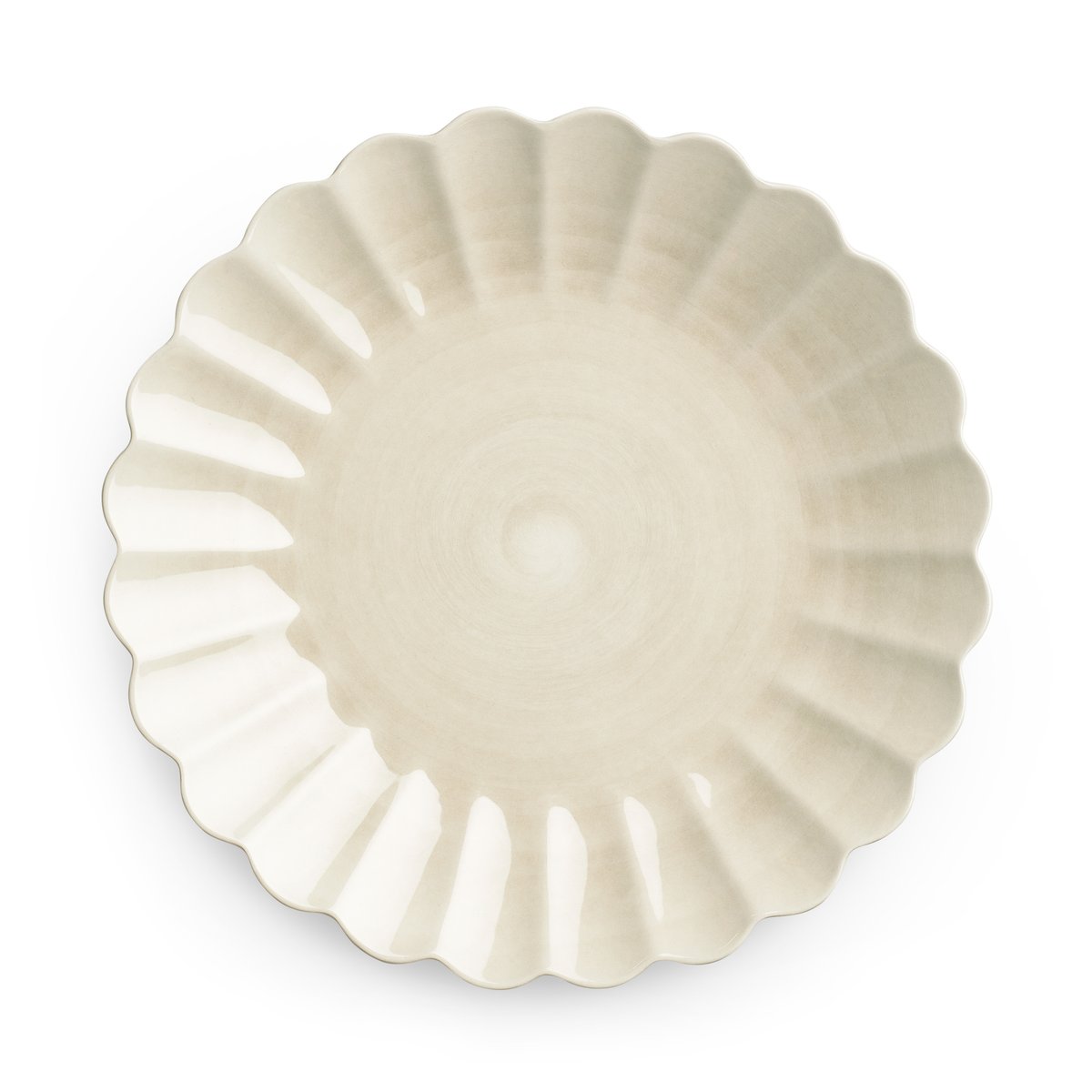 Mateus Oyster plate 28 cm Sand