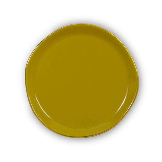 URBAN NATURE CULTURE Good Morning plate 17 cm amber green