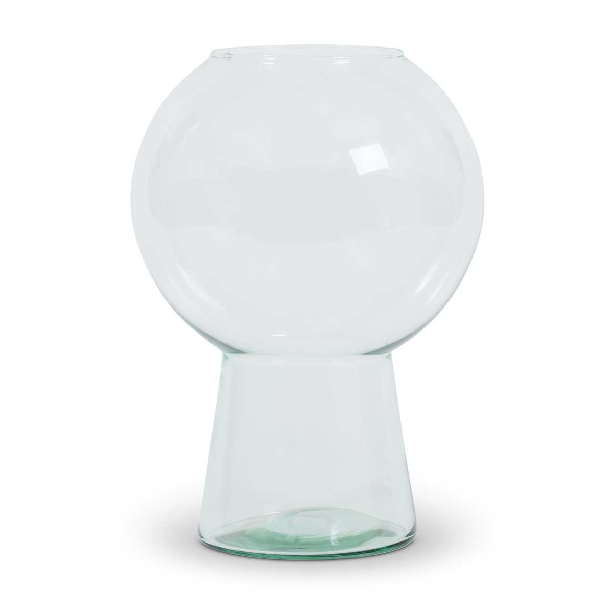 URBAN NATURE CULTURE UNC Vase recyceltes Glas L 24,9cm Klar