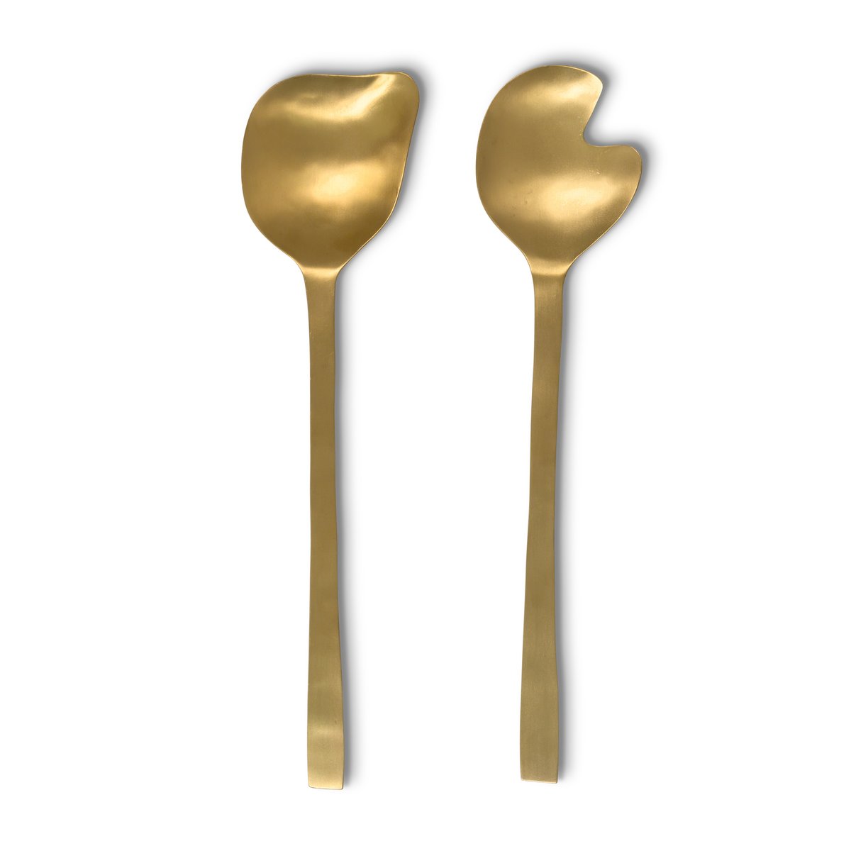 URBAN NATURE CULTURE UNC salad cutlery 2 pieces brass