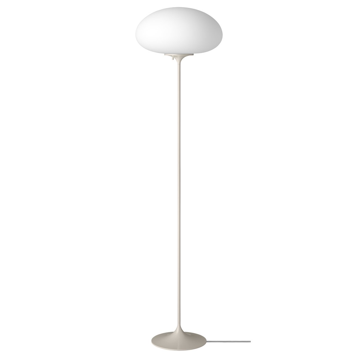 GUBI Stemlite golvlampa 150 cm Pebble Grey