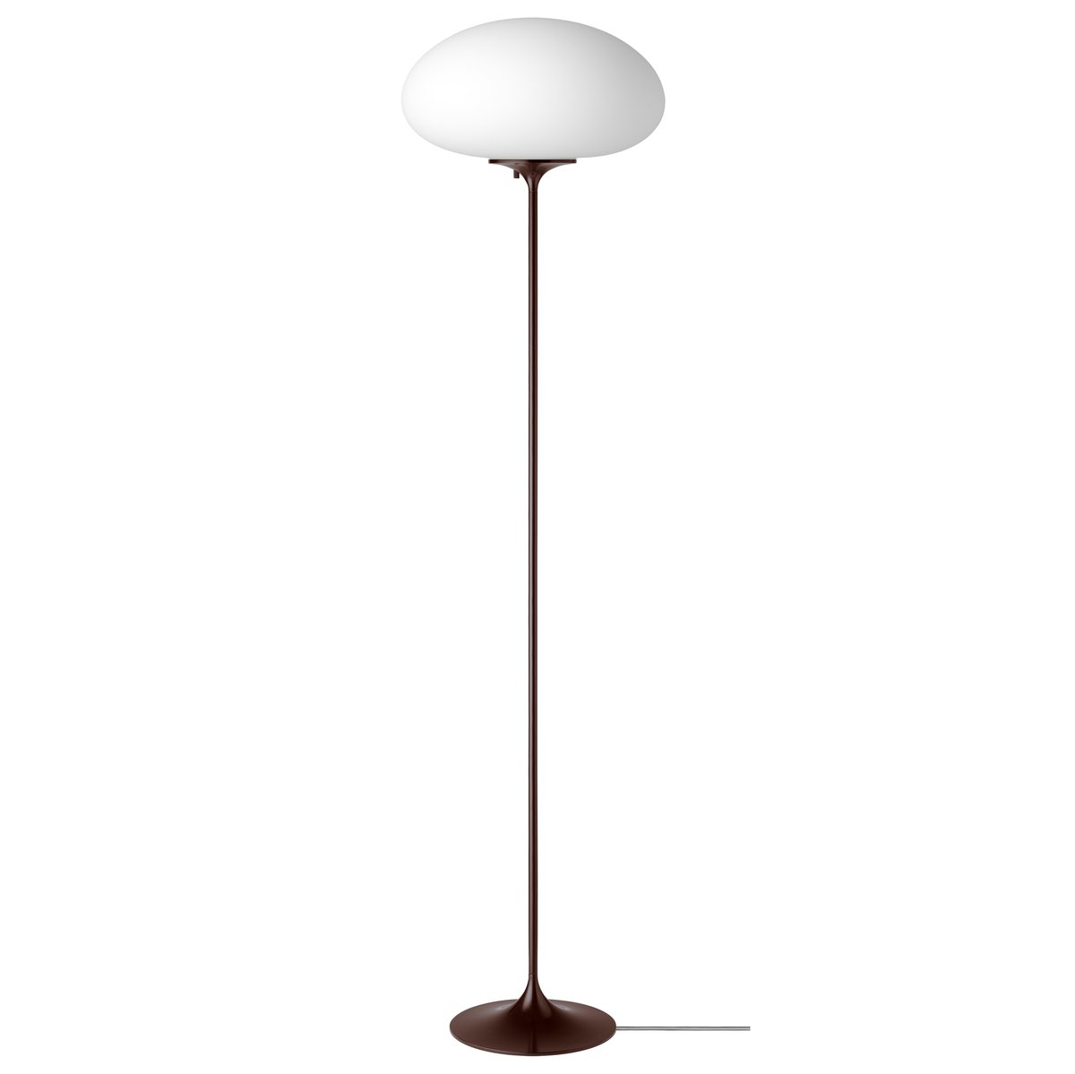 GUBI Stemlite floor lamp 150 cm Black red