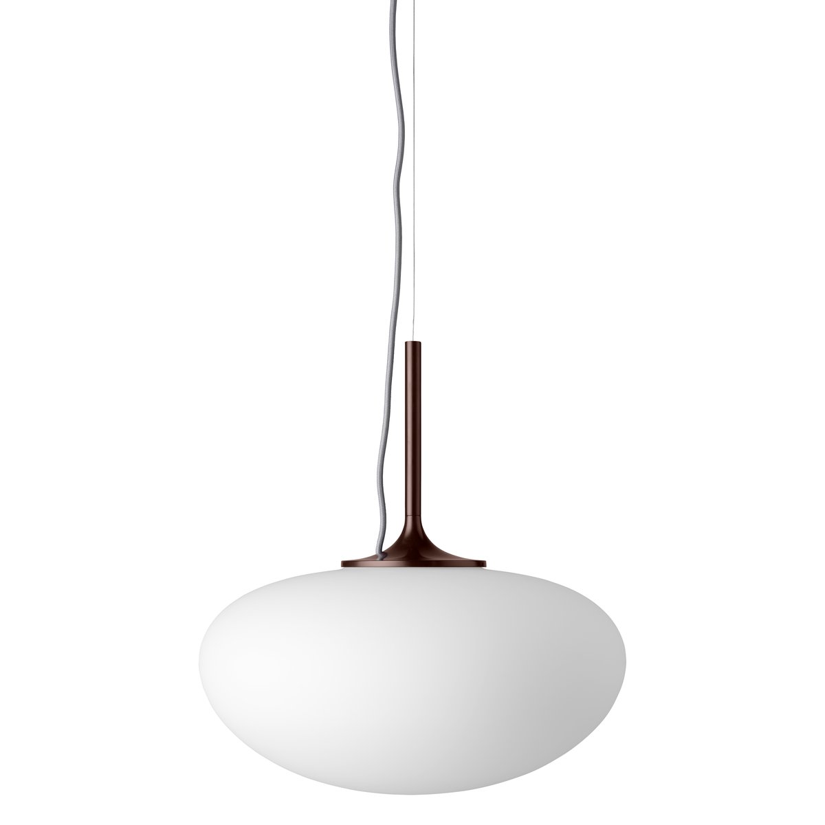 GUBI Stemlite pendant lamp Ø38 cm black red