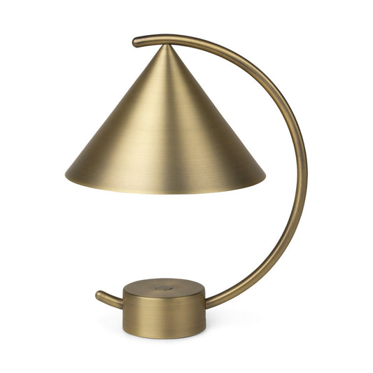 ferm LIVING Meridian table lamp brass