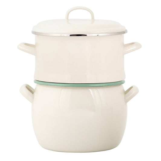 Kockums Jernverk Kockums Paket pot and colander cream lux